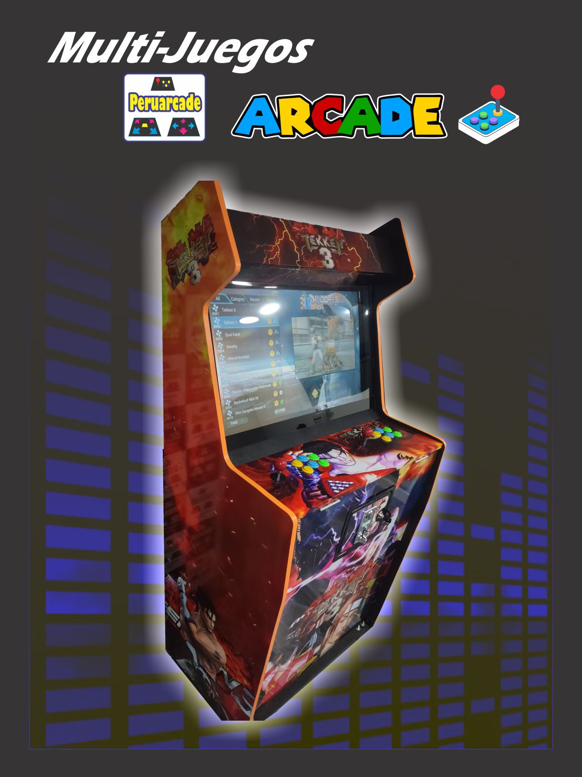 Máquina Multijuegos Arcade - Imagen 2