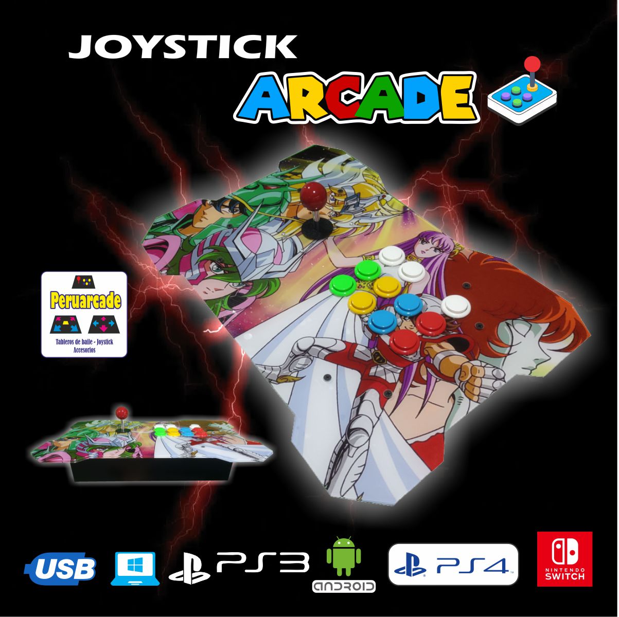 Joystick Arcade Acrilico - Imagen 5