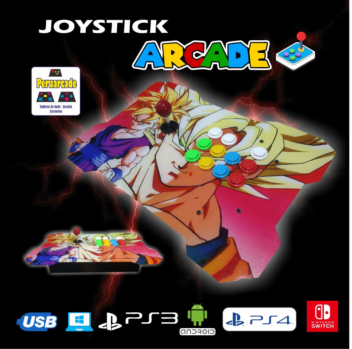 Joystick Arcade Acrilico - Imagen 6